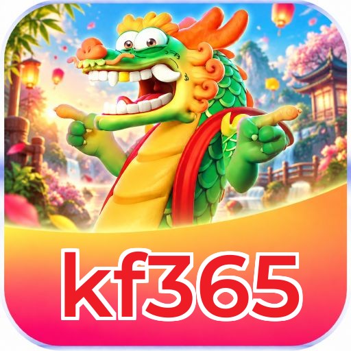 Interface da plataforma kf365 mostrando slots populares e bônus de boas-vindas